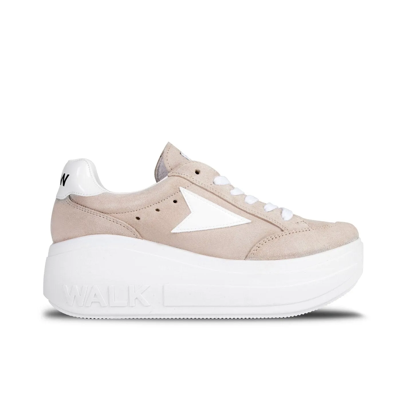 Sneakers Wicker Platform Beige