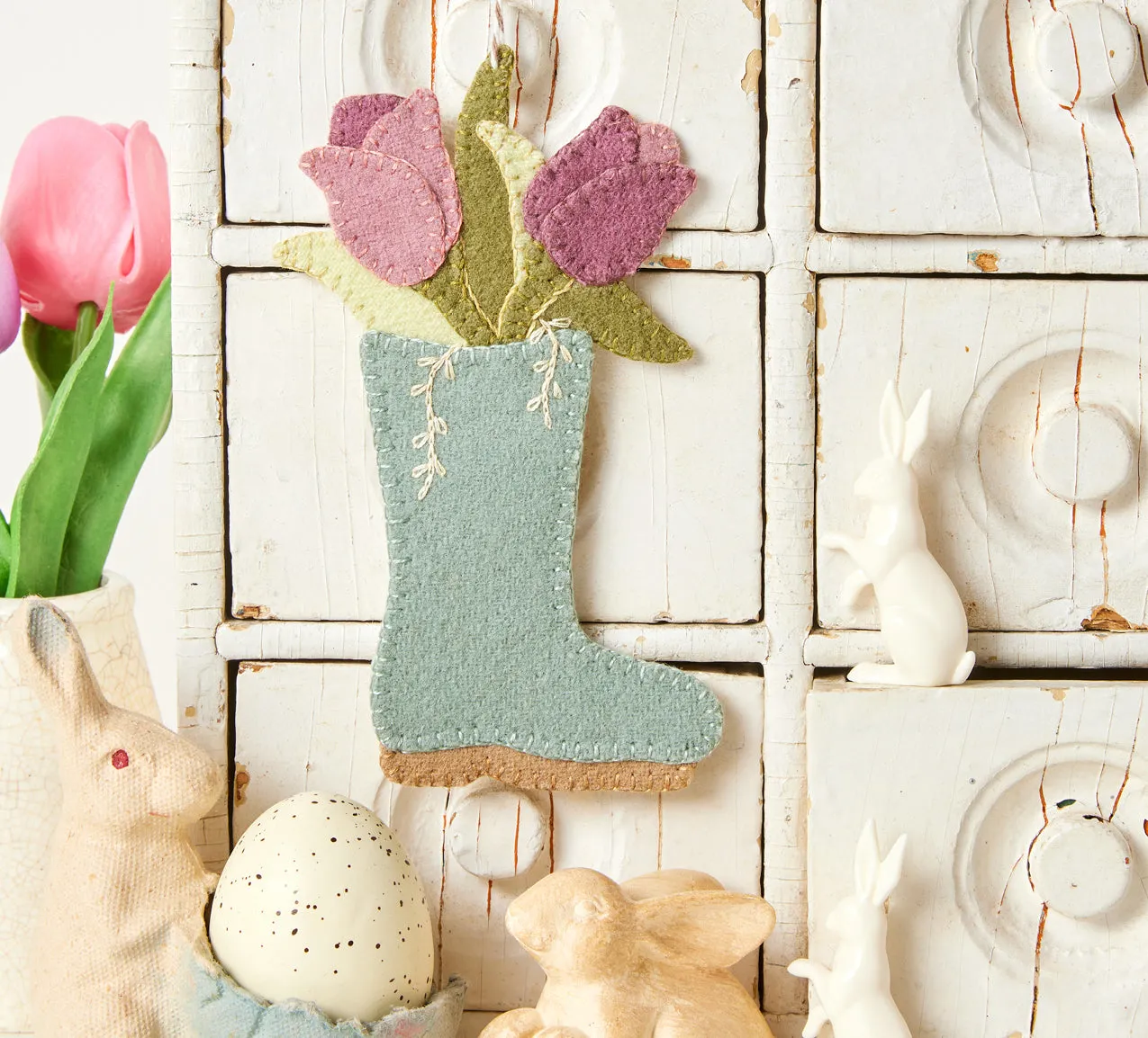 Spring Boots Ornament
