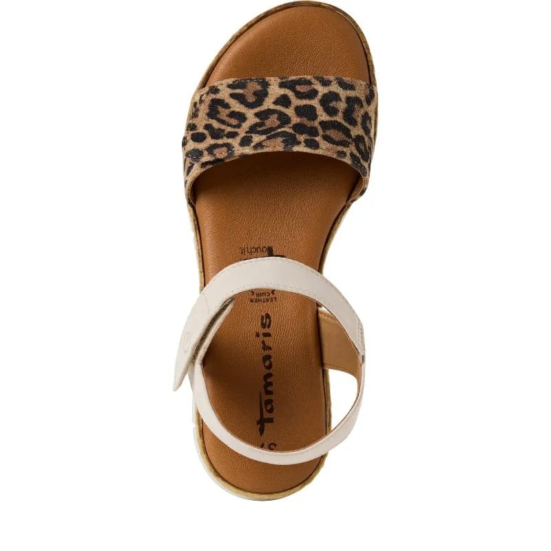 Tamaris Womens Beige Slip-on Shoes 1-28220-44