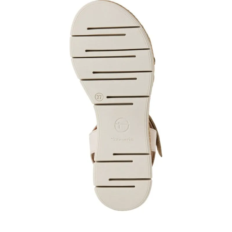 Tamaris Womens Beige Slip-on Shoes 1-28220-44