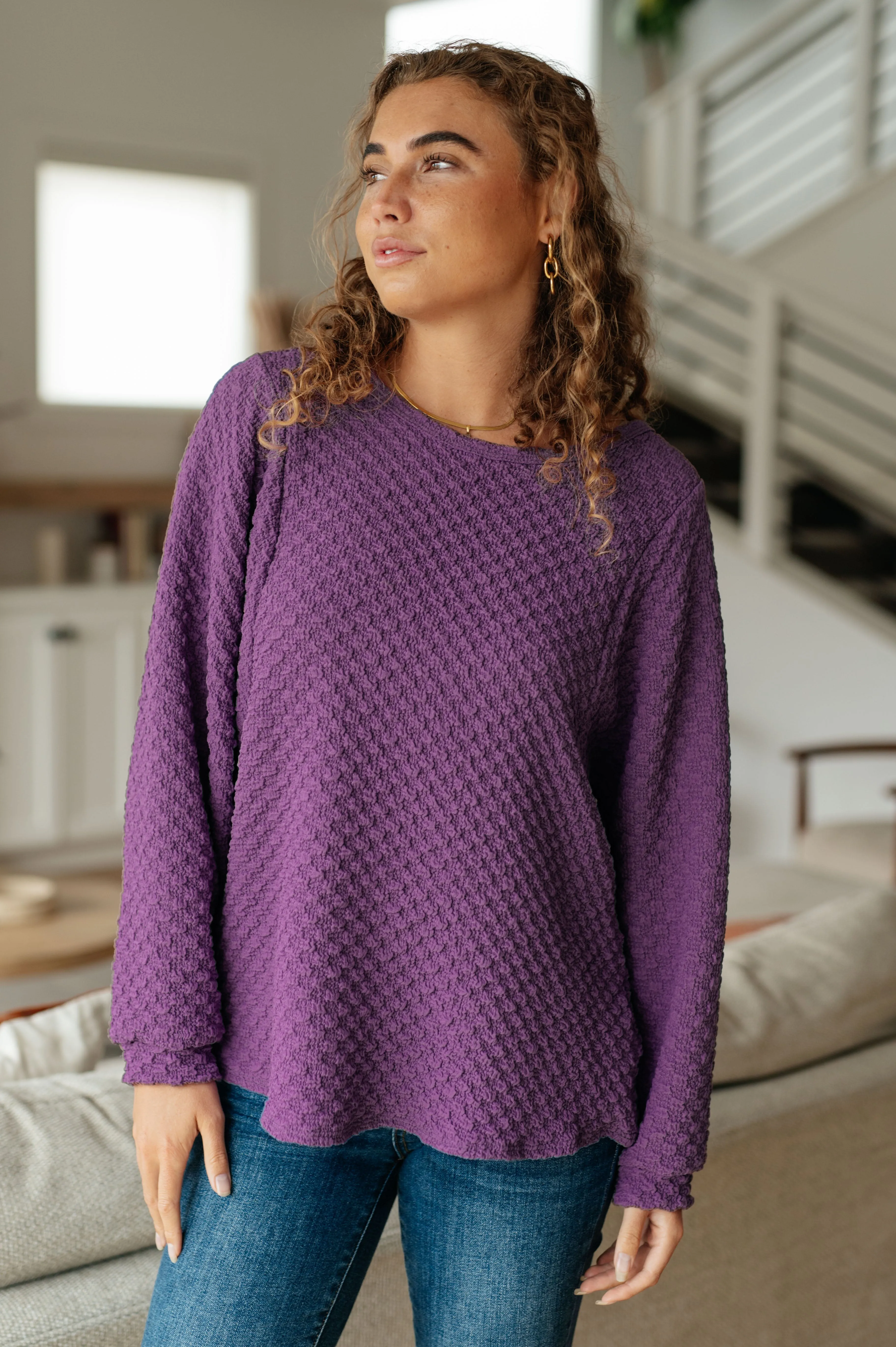 Textured Pullover