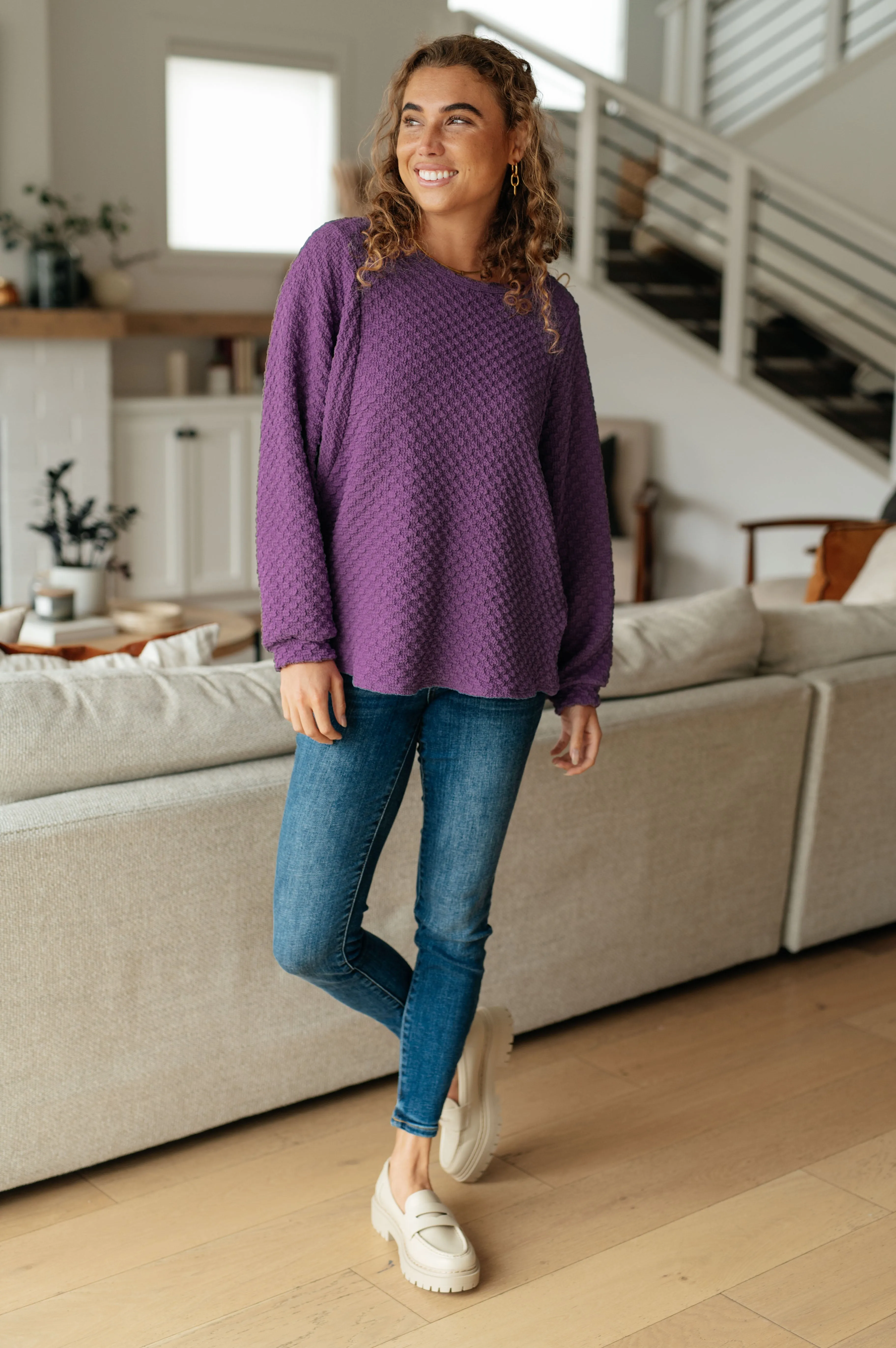 Textured Pullover