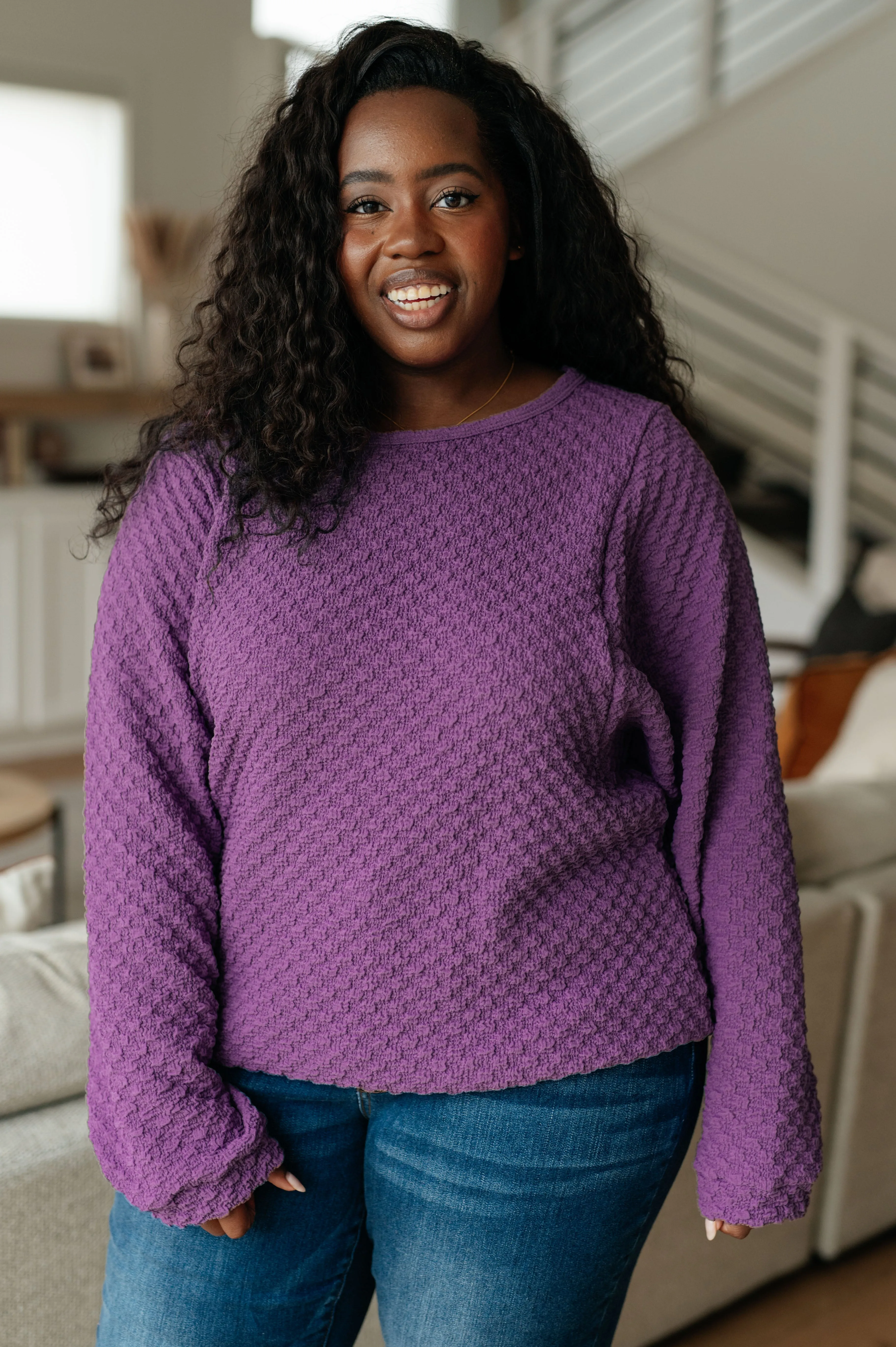 Textured Pullover