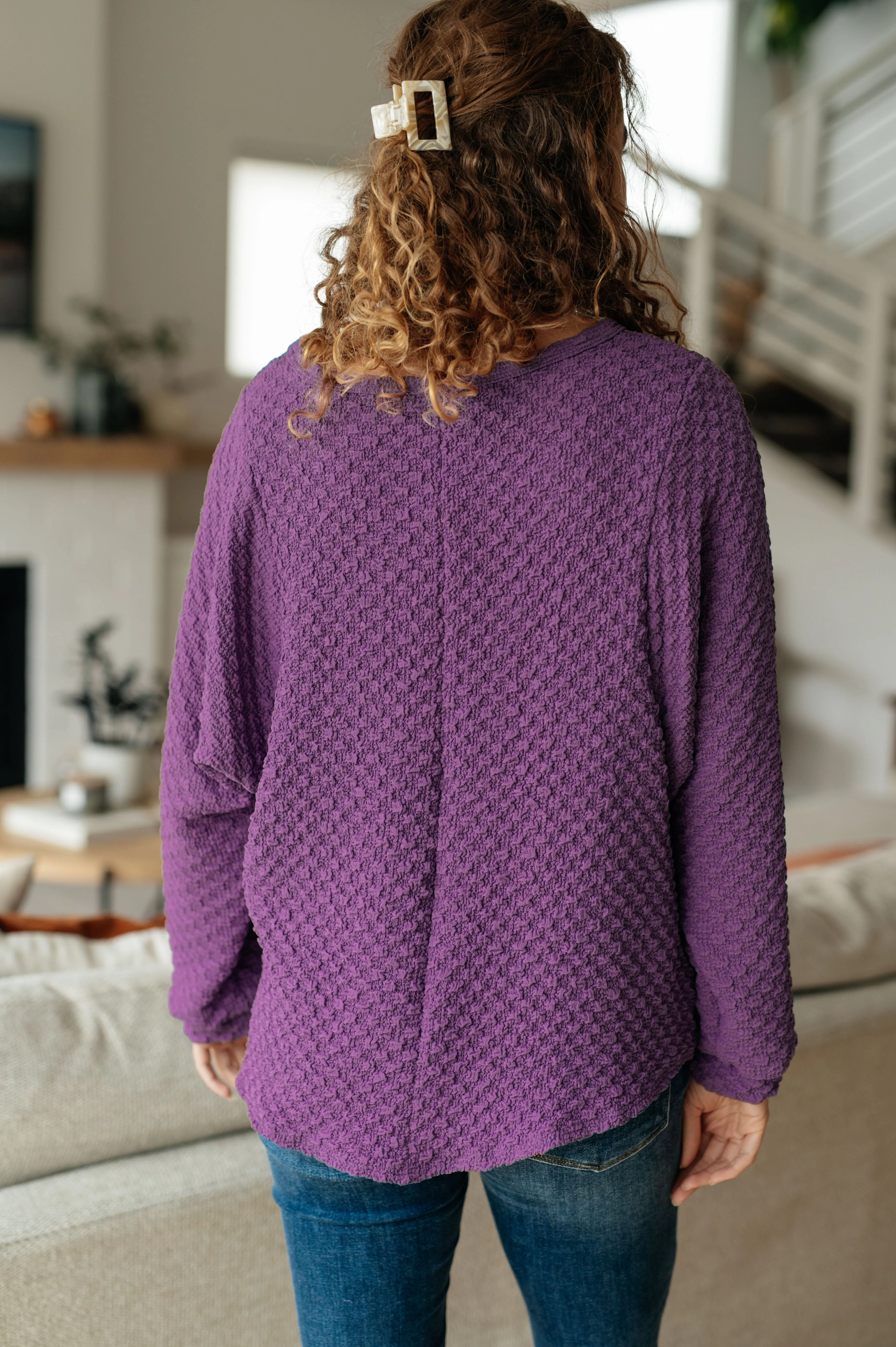 Textured Pullover