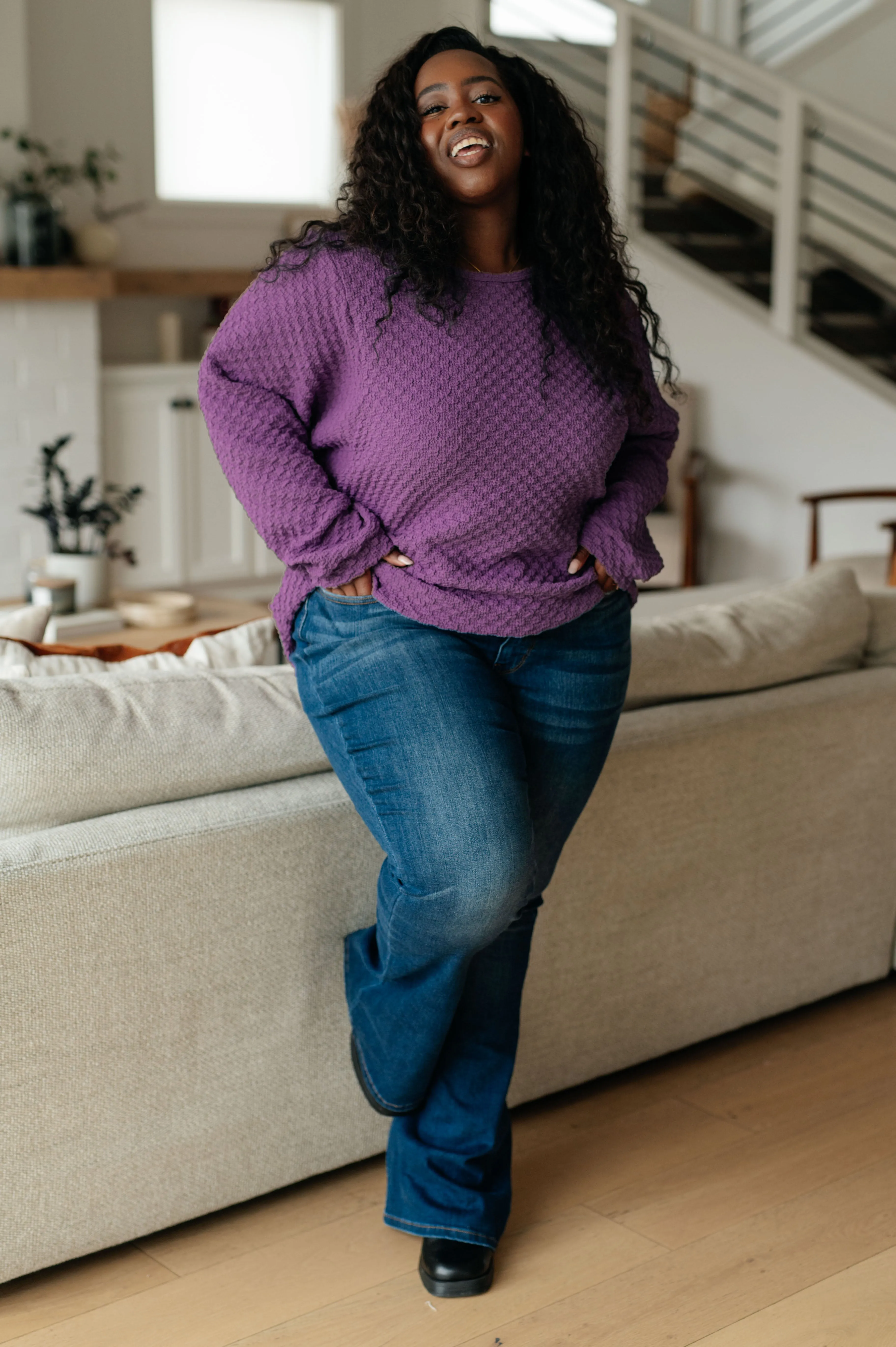Textured Pullover