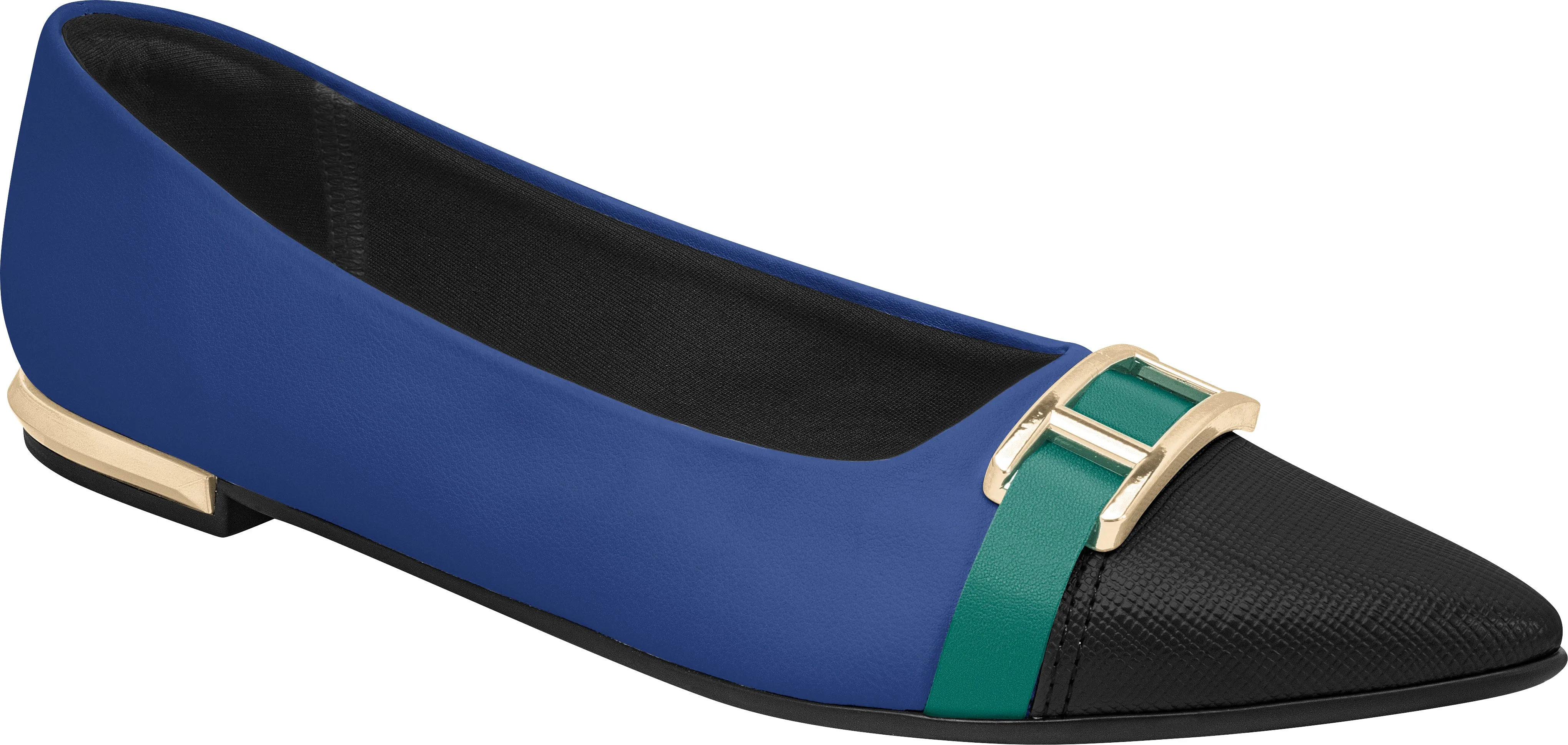 Touch of Gold Buckle Pumps (274.084)