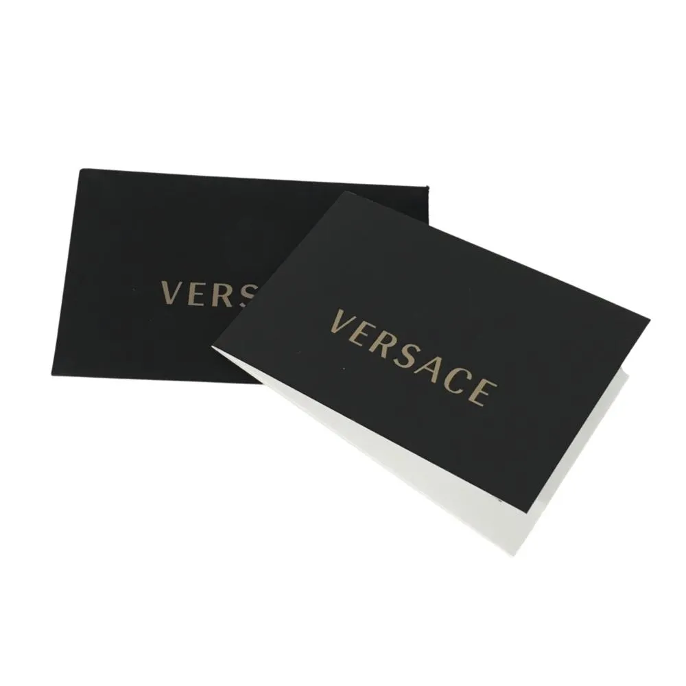 Versace Women's High Heel Shoes Pointed Toe Pumps Leather Black Sz 39