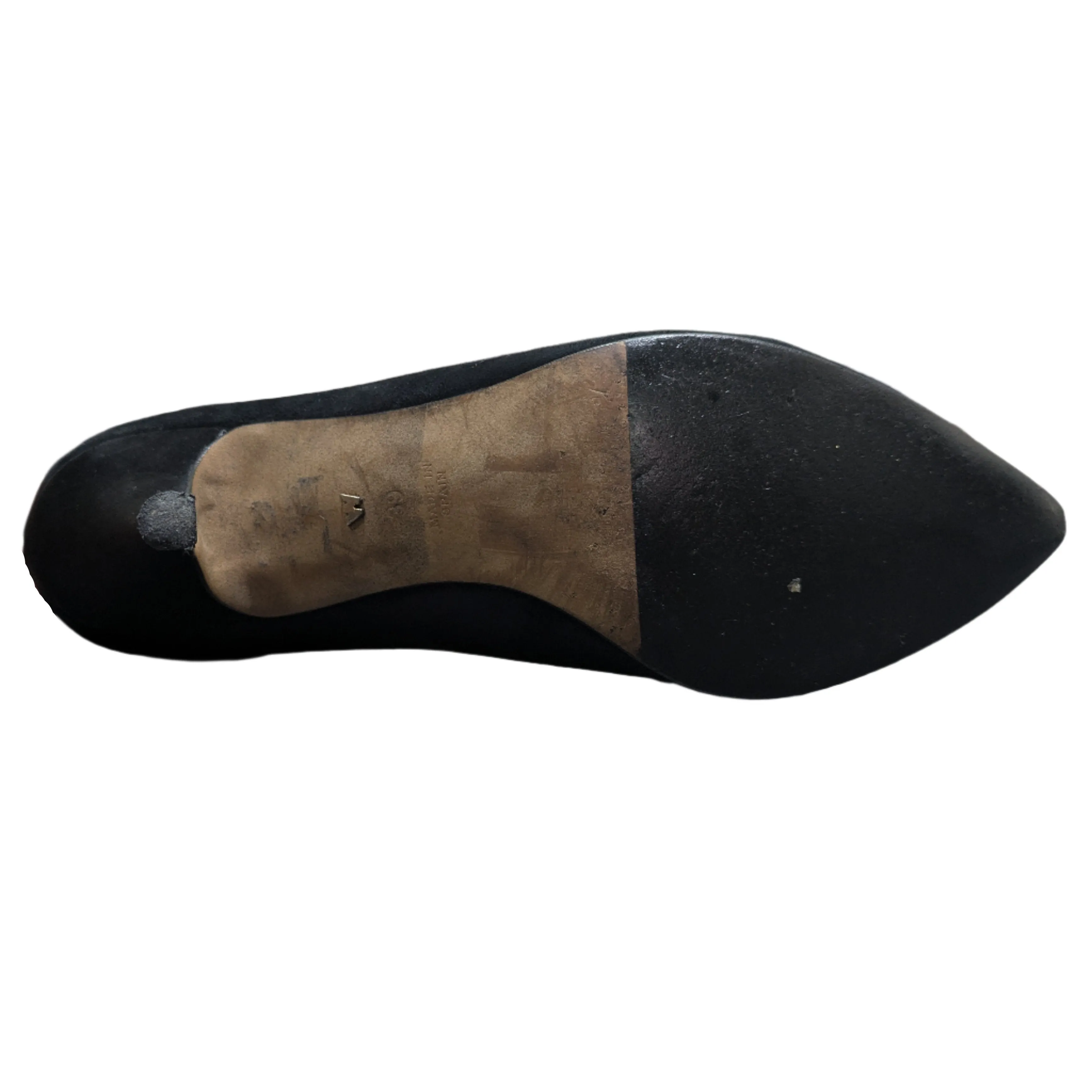 Whistles Corie Suede Heeled Pump Size EU 39 / UK 6 / US 8.5